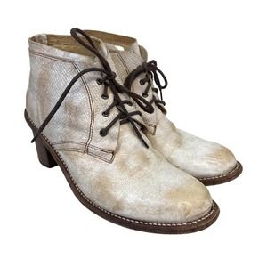 Bedstu Heeled Boots Tan Size 9